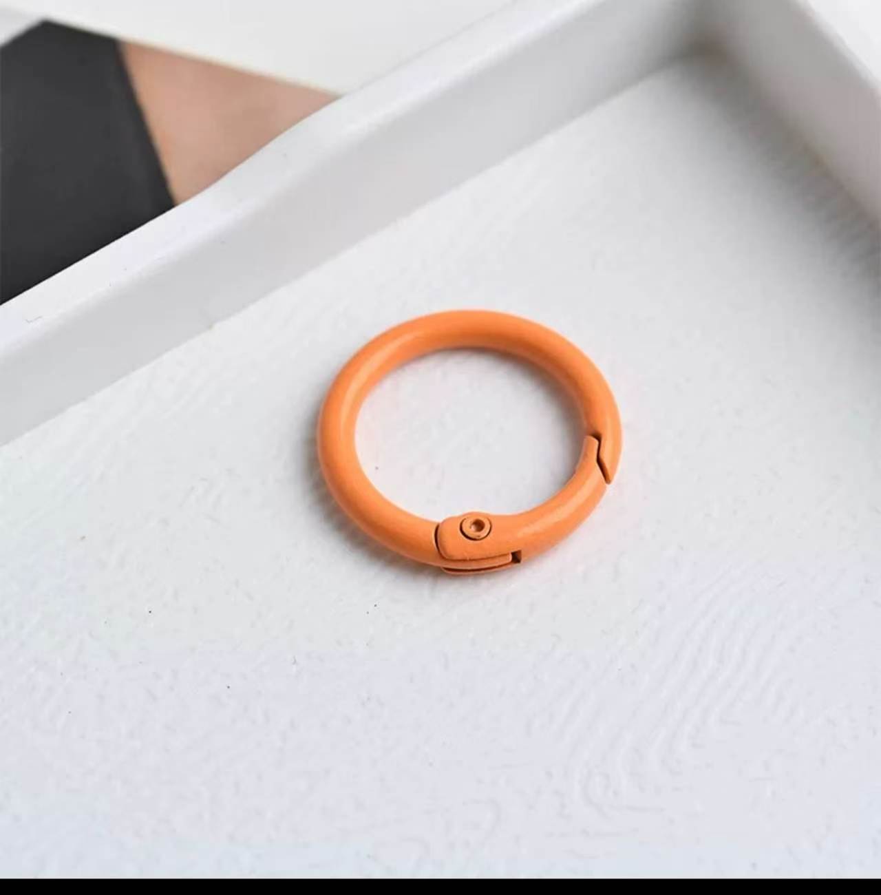 DIY Color Painted Spring Clasps