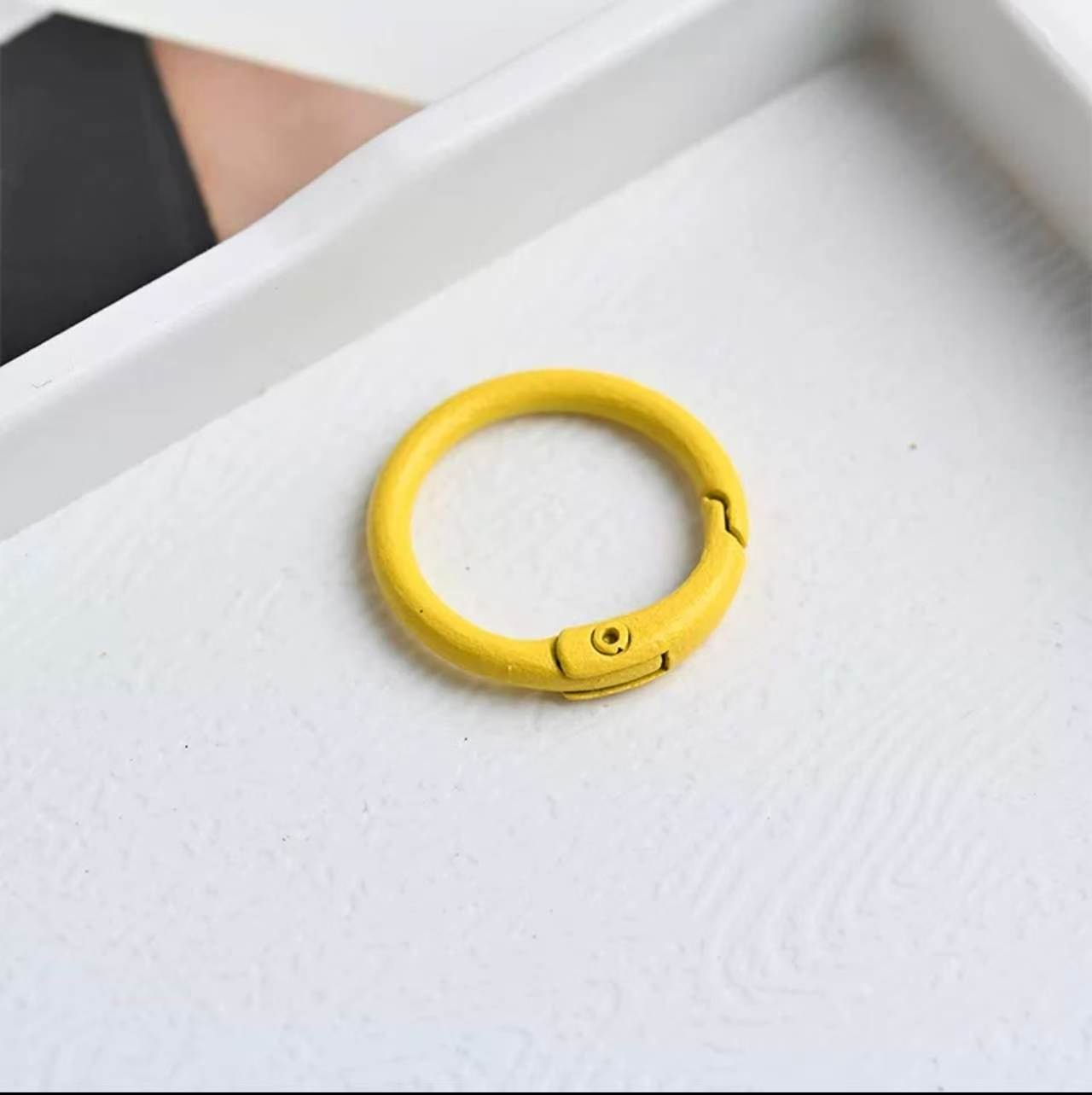 DIY Color Painted Spring Clasps
