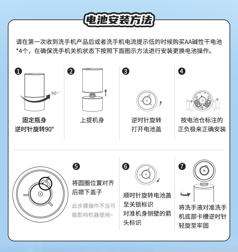 Produced by Crooked Melon Small Gege Mobile Phone Washing Toilet Punch-Free Automatic Induction Foam Washing Phone